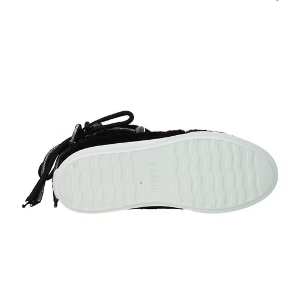 HOGAN ANKLE BOOTS WOMEN ECO FUR BLACK new fashion - Picture 4 of 16